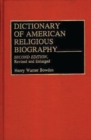 Image for Dictionary of American Religious Biography, 2nd Edition