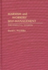 Image for Marxism and Workers&#39; Self-Management