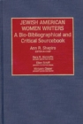 Image for Jewish American Women Writers : A Bio-Bibliographical and Critical Sourcebook