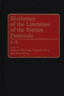 Image for Dictionary of the Literature of the Iberian Peninsula