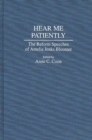 Image for Hear Me Patiently : The Reform Speeches of Amelia Jenks Bloomer