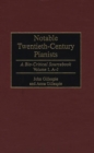 Image for Notable Twentieth-Century Pianists : A Bio-Critical Sourcebook