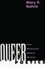 Image for Queer Poetics : Five Modernist Women Writers