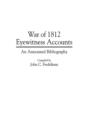 Image for War of 1812 Eyewitness Accounts : An Annotated Bibliography
