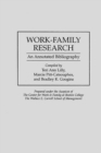 Image for Work-Family Research