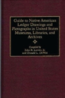 Image for Guide to Native American Ledger Drawings and Pictographs in United States Museums, Libraries, and Archives
