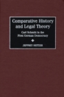 Image for Comparative History and Legal Theory