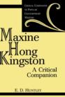 Image for Maxine Hong Kingston : A Critical Companion