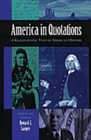 Image for America in Quotations : A Kaleidoscopic View of American History