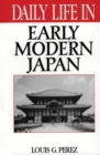 Image for Daily Life in Early Modern Japan