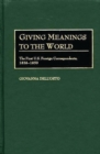 Image for Giving Meanings to the World