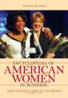 Image for Encyclopedia of American Women in Business [2 volumes]
