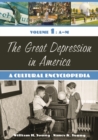 Image for The Great Depression in America  : a cultural encyclopedia