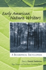 Image for Early American Nature Writers : A Biographical Encyclopedia