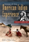 Image for Voices of the American Indian experience