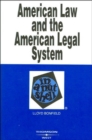 Image for American Law and the American Legal System in a Nutshell