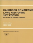 Image for Handbook of Maritime Laws and Forms