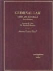 Image for Criminal Law : Cases and Materials