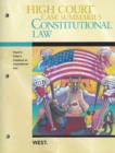 Image for Constitutional Law : Keyed to Farber, Eskridge, and Frickey&#39;s Casebook on Constitutional Law