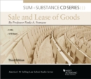 Image for Sum and Substance Audio on the Sale and Lease of Goods