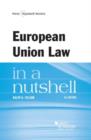 Image for European Union Law in a Nutshell