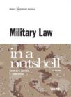 Image for Military Law in a Nutshell