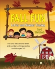 Image for Fall Fun Letter and Number Tracing : Pre-K Workbook