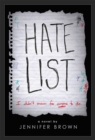 Image for Hate list