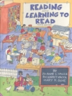 Image for Reading and Learning to Read