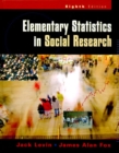 Image for Elementary Statistics in Social Research