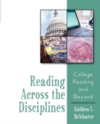 Image for Reading across the Disciplines : College Reading and beyond