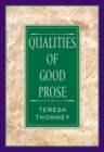 Image for The Qualities of Good Prose