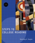 Image for Steps to College Reading