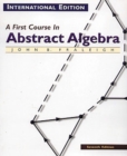 Image for A first course in abstract algebra