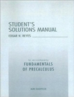 Image for Fundamentals of Precalculus : Student Solutions Manual