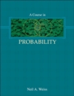 Image for A Course in Probability