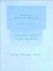 Image for Student Solutions Manual for Elementary Algebra : Graphs and Models