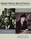 Image for From These Beginnings : A Biographical Approach to American History : v. 2
