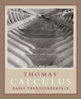 Image for Thomas&#39; Calculus Early Transcendentals : Pt. 1, Chapters 1-11 : Single Variable