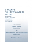 Image for Student Solutions Manual Part 2 for Thomas&#39; Calculus