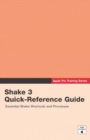 Image for Shake 3 Quick-Reference Guide