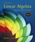 Image for Linear Algebra and Its Applications, Updated plus MyMathLab Student Access Kit