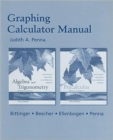 Image for Algebra and Trigonometry : Graphs and Models : Graphing Calculator Manual