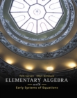 Image for Elementary Algebra with Early Systems of Equations