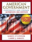 Image for American Government : Continuity and Change : Alternate Edition Election Update 2004