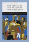 Image for The Struggle for Freedom : A History of African Americans