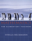 Image for Mathematics for Elementary Teachers with Activities