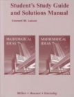Image for Student Study Guide and Solutions Manual for Mathematical Ideas