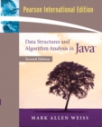 Image for Data structures and algorithm analysis in Java