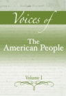 Image for Voices of The American People, Volume 1